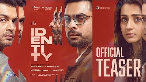 #video IDENTITY Trailer | Tovino Thomas | Trisha | Vinay Rai | Akhil Paul | Anas Khan #identity