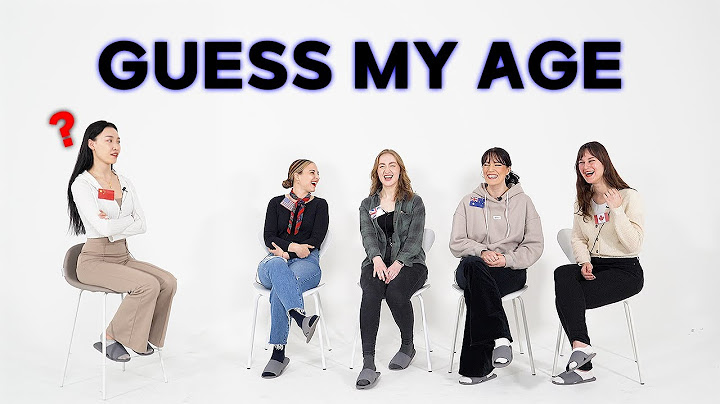 Can Asian Guess The Age Of These Westerners?
