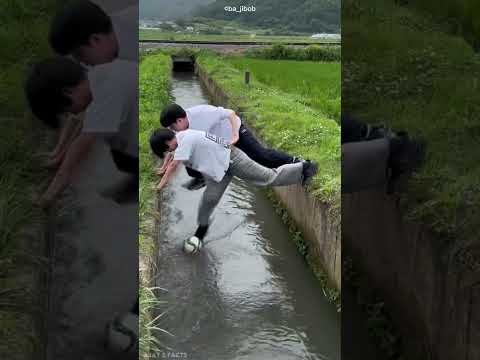 Football Removing From Water | #kannada #facts #karnataka #amazing #youtubeshorts #trendingshorts