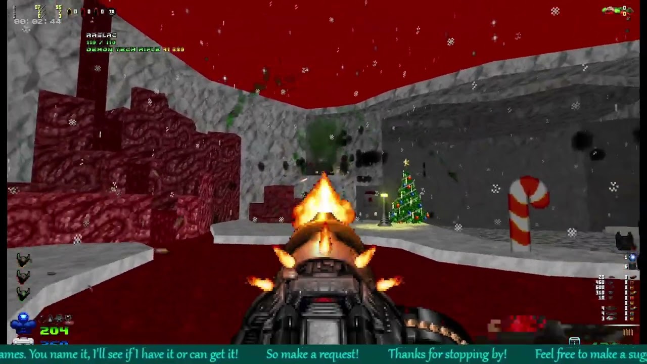 Doom II: Hell on Earth - God Complex: Doomer Boards Project - Christmas in Inferno