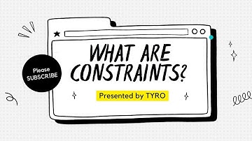 What are Constraints in Revit?