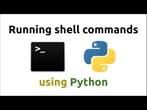 Видео: Running Shell Commands using Python (Detailed Explanation)