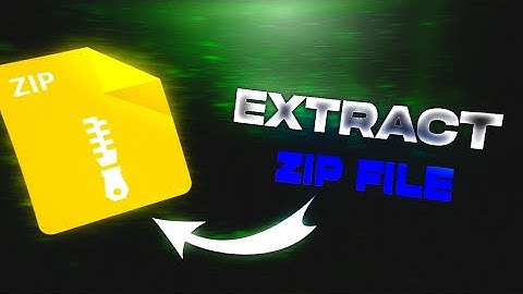 🔥How to extract zip file movies  ? How to open any zip file tutorial. #zipfile #viral #impression