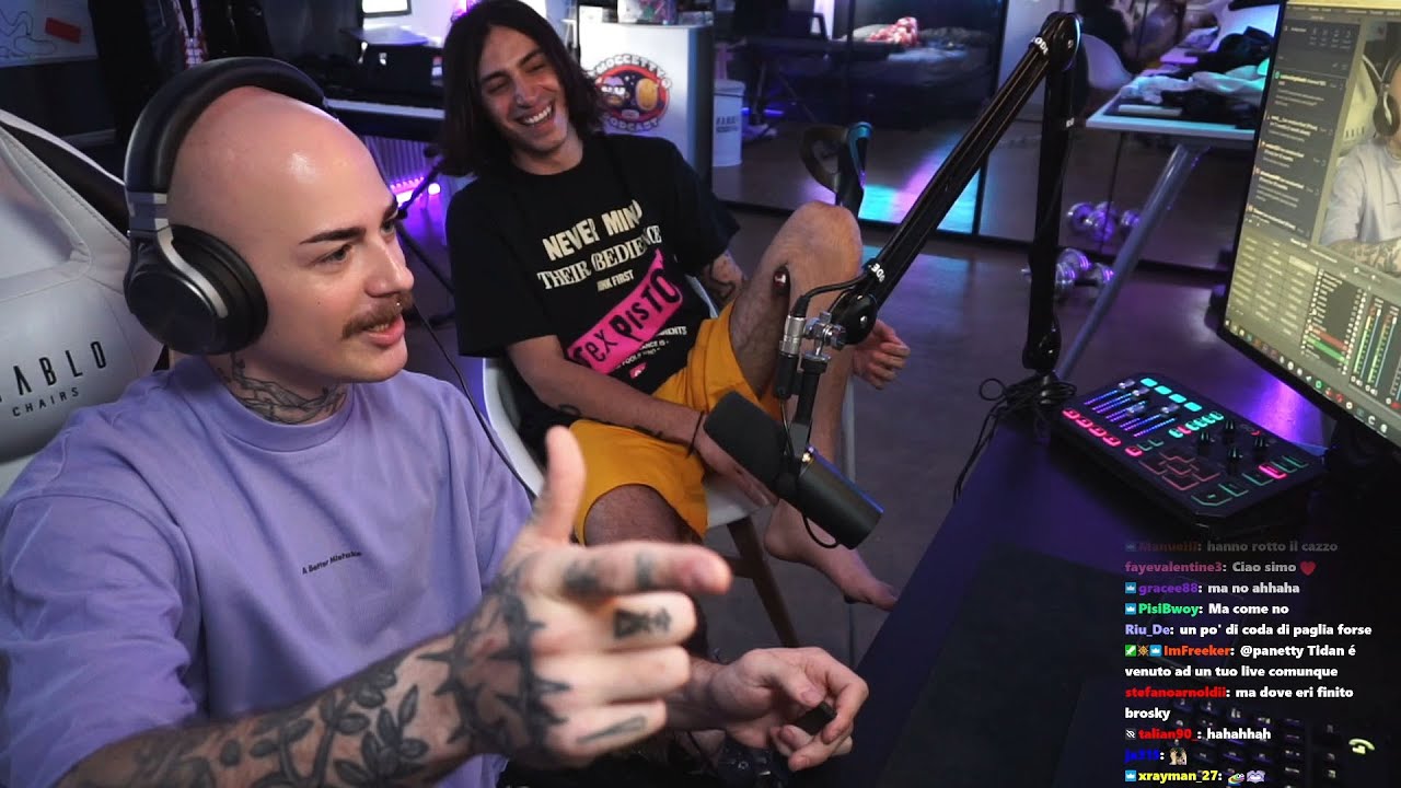 DIEGO NASKA ENTRA IN LIVE DA PANETTY