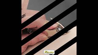 Discover the adjustable V-gouge tool for effortless skiving!