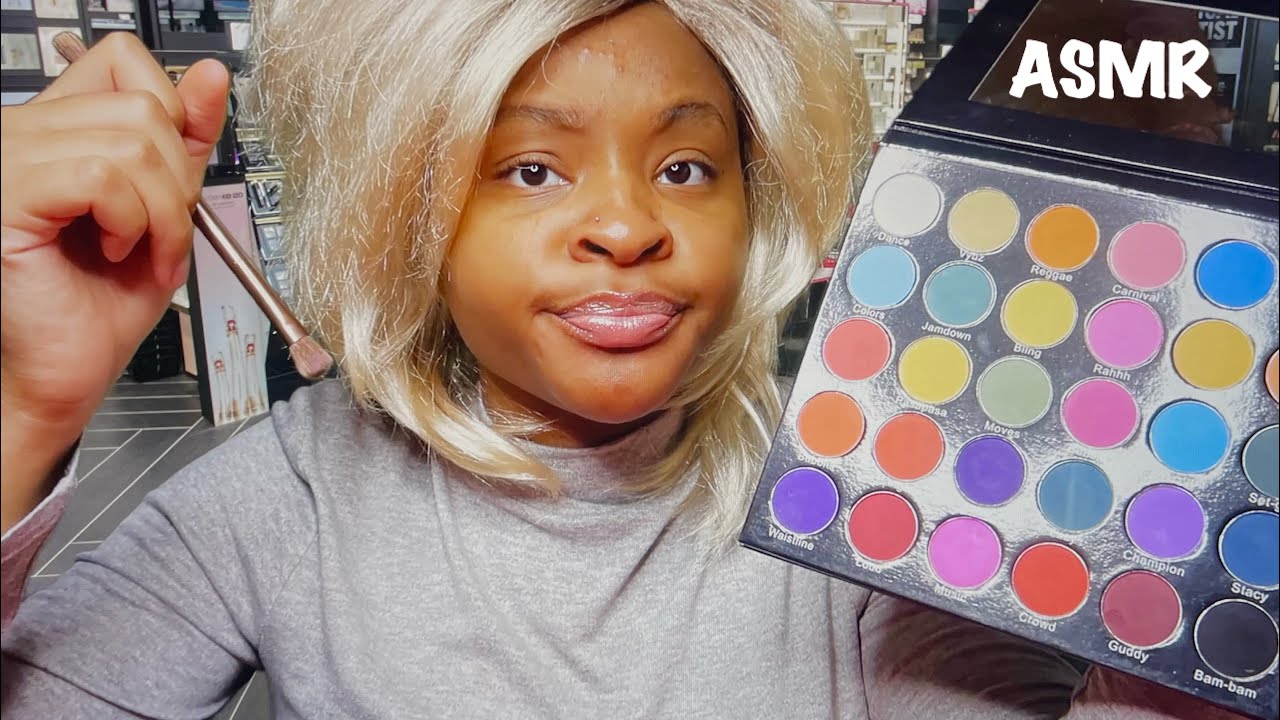 ASMR | Karen Does Your Makeup For A Halloween Party Role Play! 🎃💄