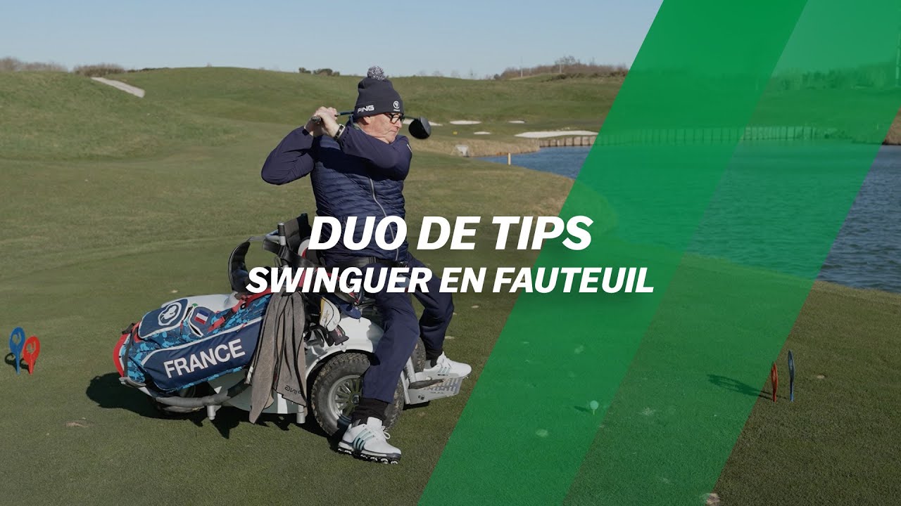 Paragolf : on swingue en FAUTEUIL !