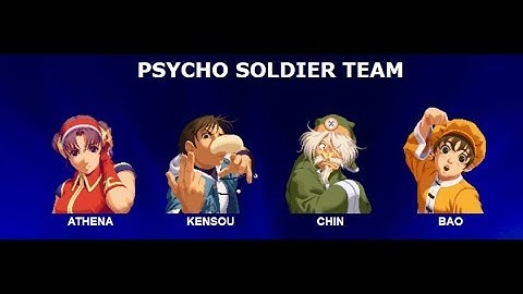 The King of Fighters 2000 - (Arcade) - Psycho Soldiers Team - Level 8 - Playthrough