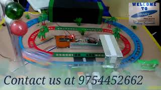 Automatic Railway Gate Automatic Tunnel Light System By Binary Live Projects.