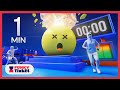 1 Minute Atomic Mind Blown Emoji Timer Bomb | Overcharge Timer Bomb with Lofi Hip Hop Beats | 4K