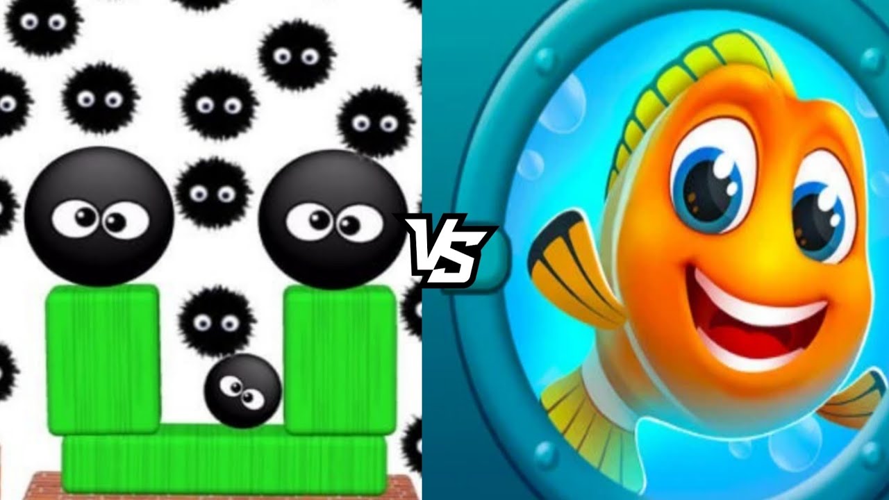 Hide Ball Brain Vs Save The Fish Gameplay Walkthrough Challenge Double Merge!