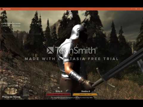 [Unity 3D] Unet Game. War of Swords. New Update