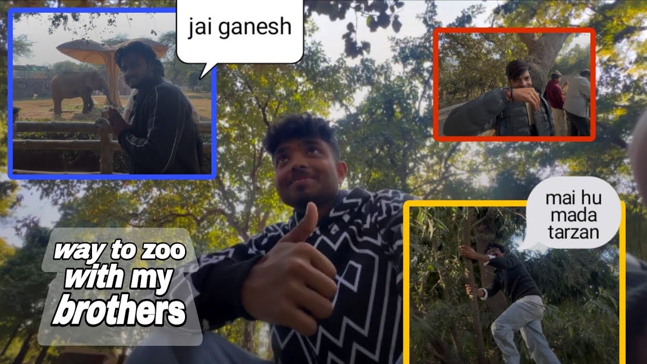 Visited zoo with my homies .. uploded late🫩