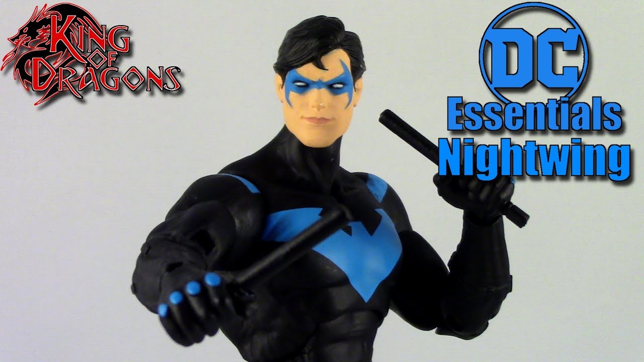 dc essentials nightwing figure