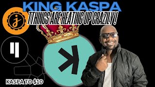 KING KASPA...THINGS ARE HEATING UP CRAZILY!! #kas #qnt #jas #qubic #btc 