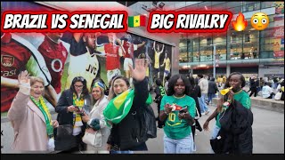 ⚡ Brazil vs Senegal LIVE! Emirates Stadium Match Day Vlog 🇧🇷🇸🇳 #BrazilVsSenegal #senegal #sénégal 
