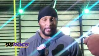 Ray Lewis talks about Ray Rice 01-12-11