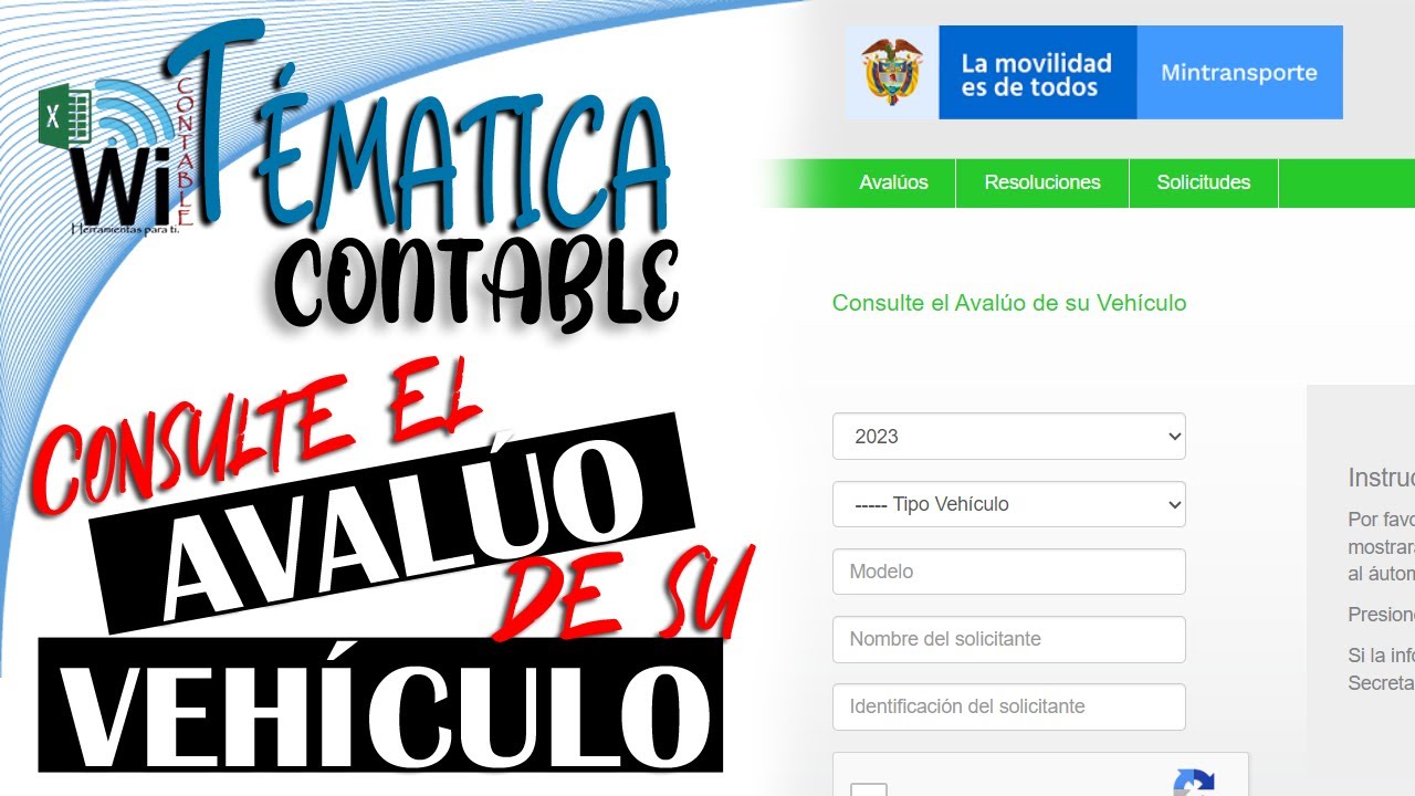 📚 Obtener BASE GRAVABLE del avalúo de su vehículo.