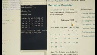 Create a Calendar in C: Display Any Month and Year | BUET | University Assignment