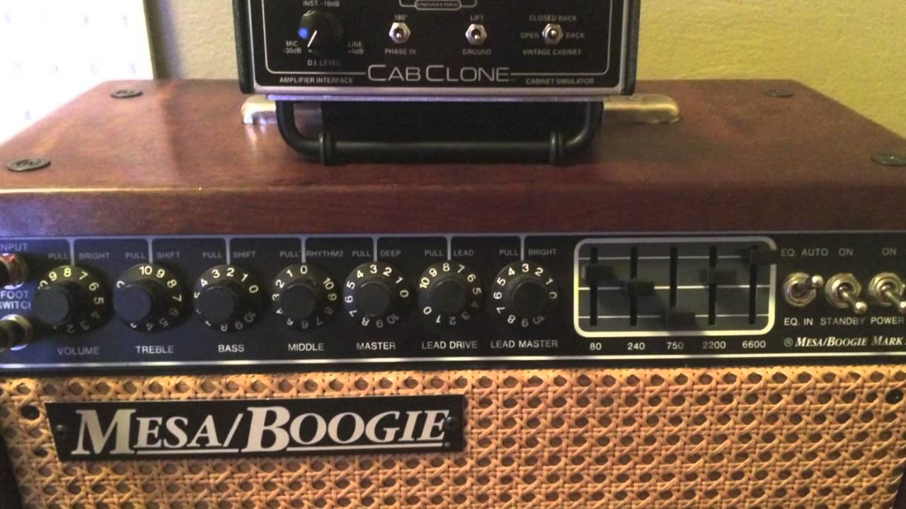 Mesa Boogie CabClone/Mark III Demo II