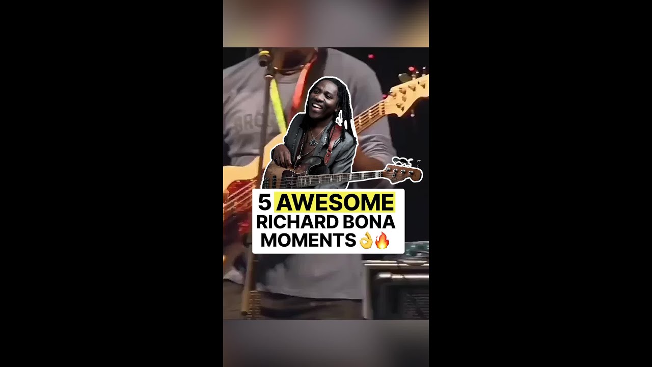 5 AWESOME RICHARD BONA MOMENTS 👌🏻🔥
