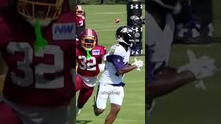Lamar Jackson speaks at Ravens practice Wednesday