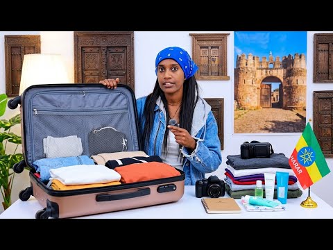 ADDIS TO HARAR: How to get there & packing for 4 days! (Part 1) 🇪🇹
