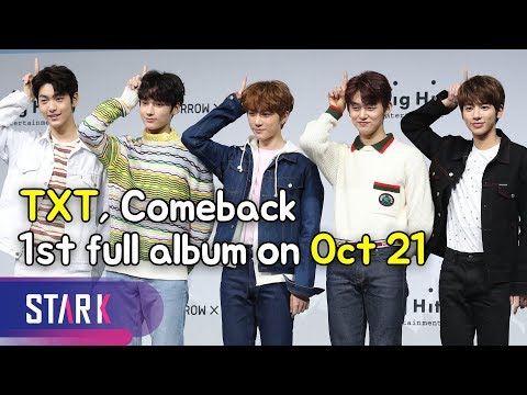 TXT, Comback 1st full album on <strong>Oct</strong> 21 (투모로우바이투게더, <strong>10월</strong> 21일 첫 정규 앨범 컴백)