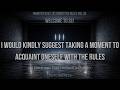 i would kindly suggest taking a moment to acquaint oneself with the rules | herclueless