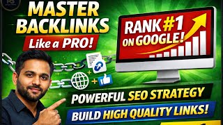 Backlinks SEO Tutorial (Part 1) | How to Build High Quality Backlinks &amp; Rank #1 on Google