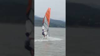 Basic carve Jibe  기본 카브 자이빙