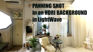 Panning Shot with an HDRI Image in LightWave 3D