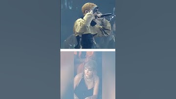Thumbnail of Taylor Swift's reaction to Stray Kids "S-Class" (tw: flashing lights)