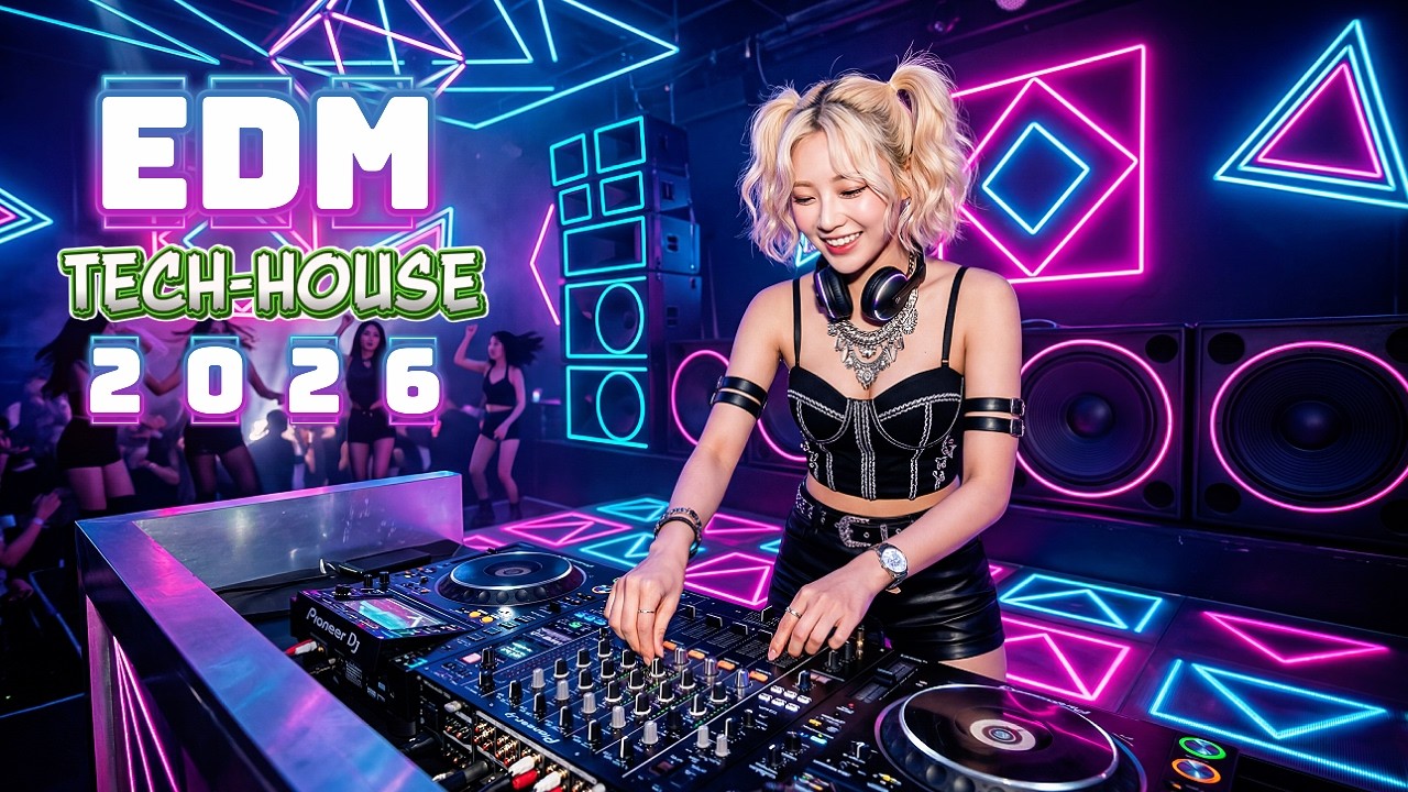💥⚡ Tech house EDM Remix 2026 | Popular Songs | Korean DJ Mix Club Banger Party Dance | Bass Boosted