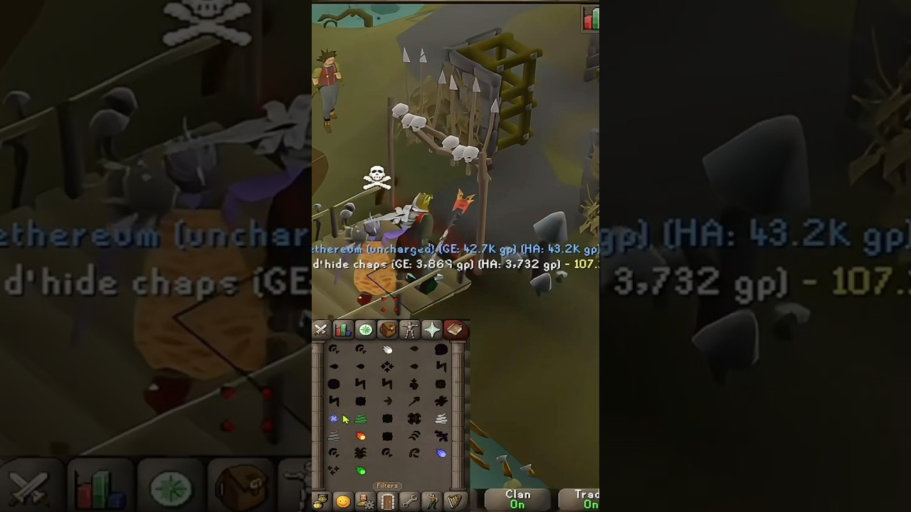 CLEANED           #oldschoolrunescape #gaming #onlygerman #pk