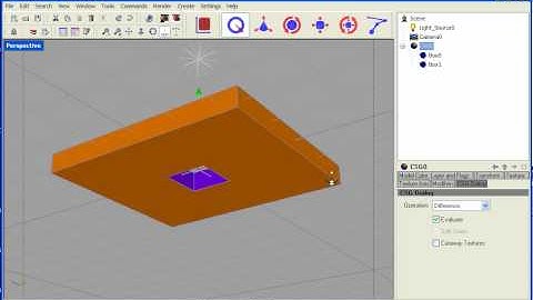Bishop3D - creating CSG (boolean) objects