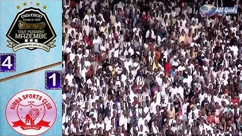 TP MAZEMBE VS SIMBA 4-1 All Goals & CAF Champions League 13/04/2019