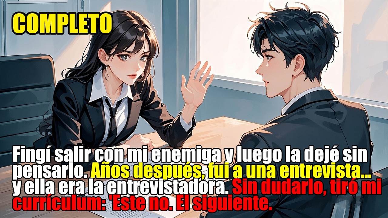 Jugué con sus sentimientos  Años después, ella jugó con mi futuro