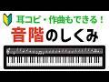 【初心者向け】耳コピや作曲を可能にする音階(スケール)と調の仕組み【音楽理論】