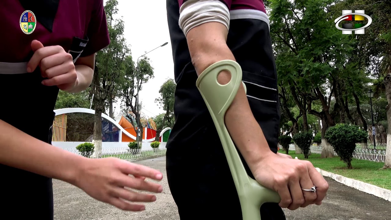 APRENDIENDO A UTILIZAR CORRECTAMENTE LAS MULETAS CANADIENSES