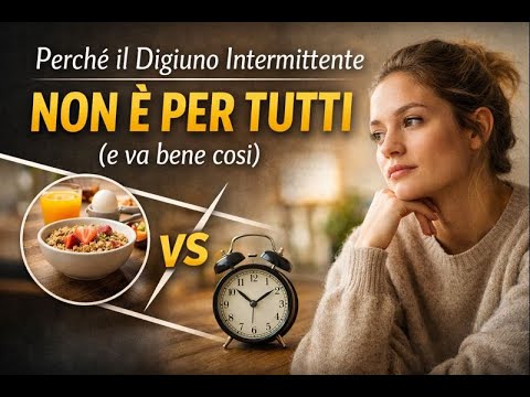 Video Perché il digiuno intermittente non è per tutti (e va bene così)