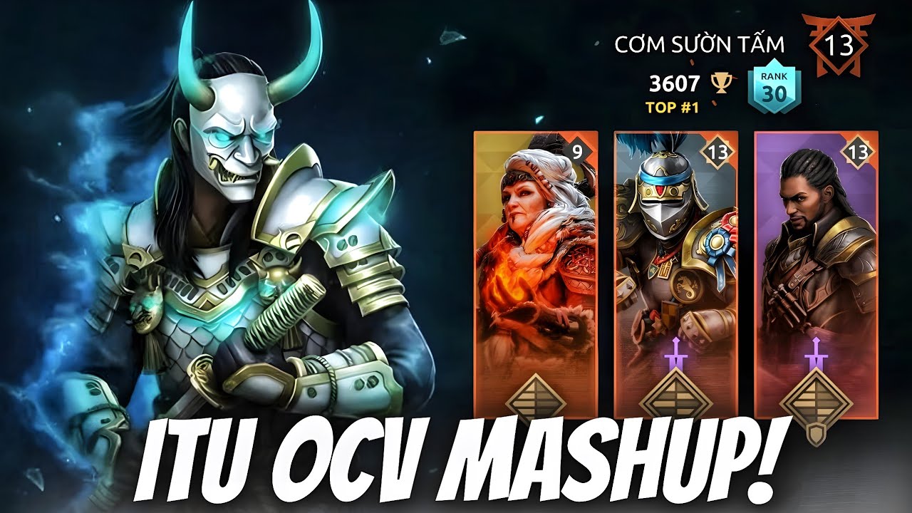 Hot Itu OCVs Mashup!  ⚔️🔥 *FAST PLAYS* | Shadow Fight 4: Arena