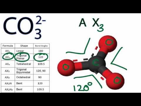 Video: Cấu trúc của co3 2 là gì?