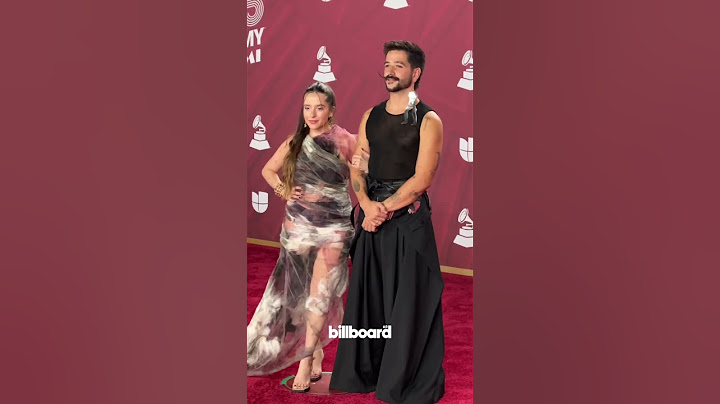 😍 Camilo y Evaluna en la Alfombra Roja de #LatinGRAMMY 2024