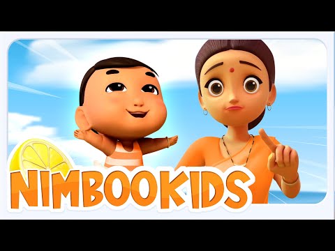 (45 Mins Loop) Nahi Nahi Geet, नहीं नहीं गीत, Popular Nimboo Kids Hindi Baby Songs and Poems