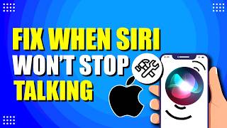 How To Fix iPhone When Siri Won't Stop Talking (Quick & Easy)