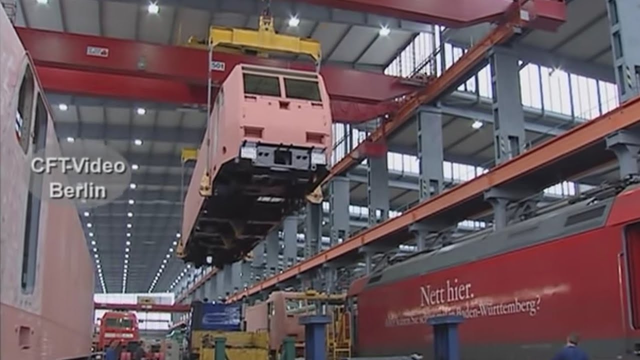 Drehstrom für die Zukunft    Besuch bei Adtranz in Kassel