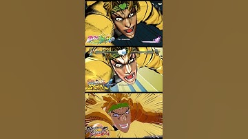 DIO Road Roller! Comparison - JoJo ASBR vs Naruto Shippuden Ultimate Ninja Storm 4 vs DBFighterZ