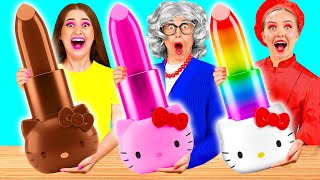 Me vs Grandma Cooking Challenge | Creative Food Hacks by BaRaFun Challenge
