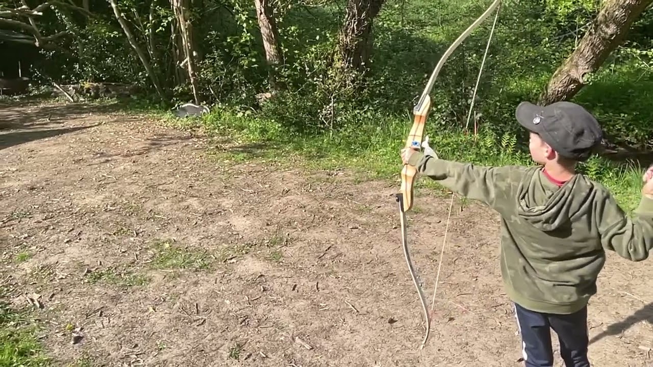 New activity for the spring- kids archery